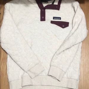 patagonia quilted quarter zip